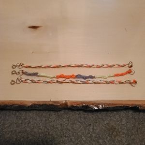 3 Handmade CK Crafts Bracelets